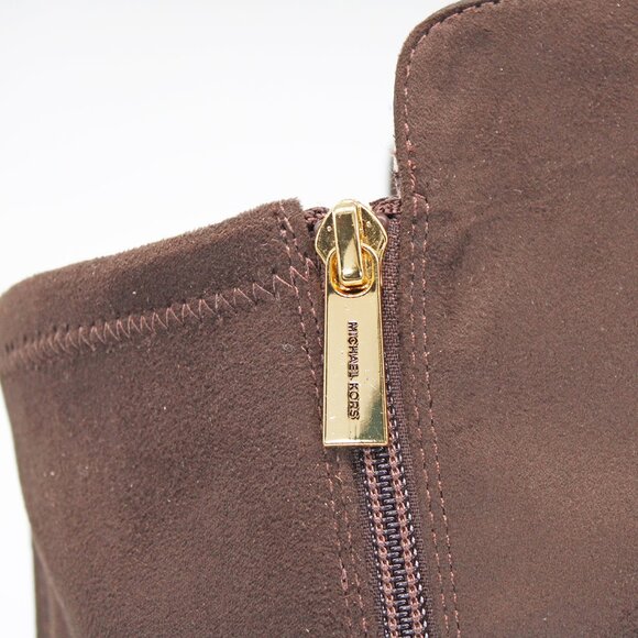 Michael Kors Women's Bromley Suede Side-Zip Over The Knee Boots - Picture 9 of 9